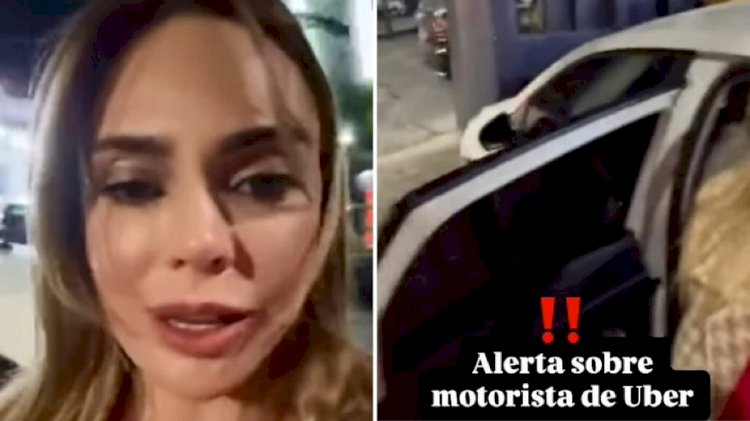 Folha do Estado | CONFUSÃO EM CORRIDA: Raquel Sheherazade denuncia motorista de aplicativo após ser expulsa de carro durante corrida