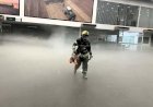 Corpo de Bombeiros combate incêndio em concessionária em Primavera do Leste