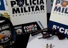 Homem é preso após efetuar disparos de arma de fogo em via pública em Barra do Garças