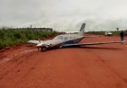 Aeronave com 5 a bordo tem falha no motor e faz pouso forçado em MT