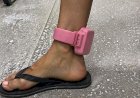 Projeto de deputada de MT propõe tornozeleira rosa para agressores de mulheres