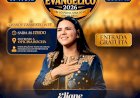 Campinápolis celebra Dia do Evangelho com carreata da fé e show nacional de Eliane Fernandes