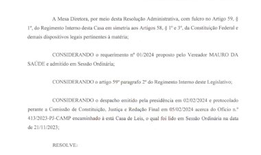 CPI é constituída em Campinápolis; Mauro presidirá a Comissão