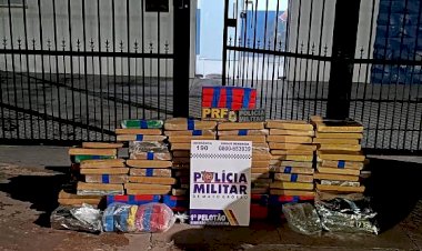 Mais de 300 kg de drogas são apreendidos e quatro pessoas acabam presas em Ribeirão Cascalheira