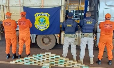 PRF apreende mais de 60 kg de pasta base de cocaína em Barra do Garças; carga iria para João Pessoa