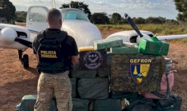 PF apreende 450 kg de cocaína e prende quatro suspeitos durante operação em Luciara