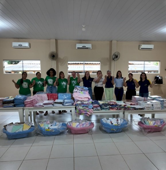 Rotary Club de Querência destina R$ 13,4 mil em enxovais para a Pastoral da Criança