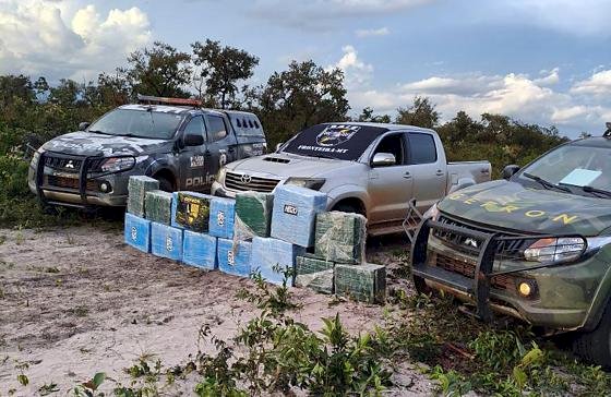 Operação integrada apreende 500 kg de drogas e gera prejuízo de R$ 14,6 milhões às facções criminosas