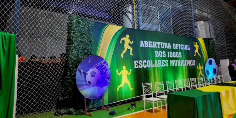 Jogos Escolares Estudantis têm abertura marcada por integração, cultura e espírito esportivo em Campinápolis