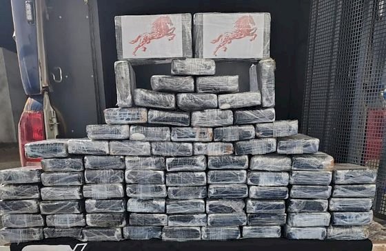 Polícia Militar localiza aeronave e apreende 78 tabletes de cocaína na Reserva do Cabaçal